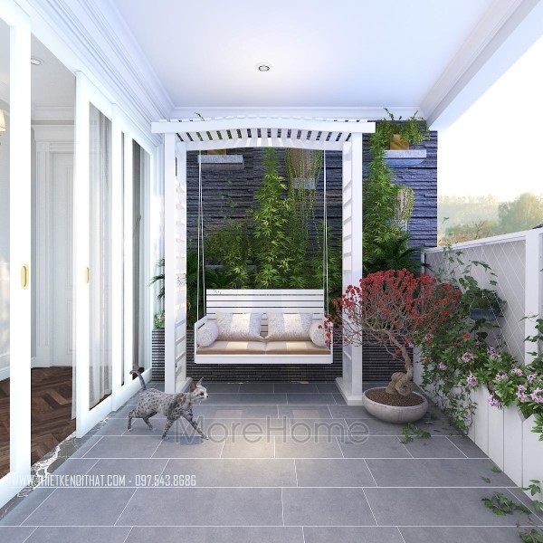 Thiết kế ban công chung cư Hei Tower